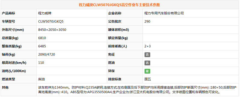 五十鈴雙排16米高空作業車